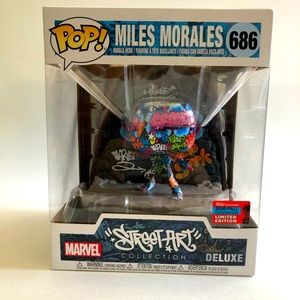 POP! Deluxe: Marvel Street Art Miles Morales